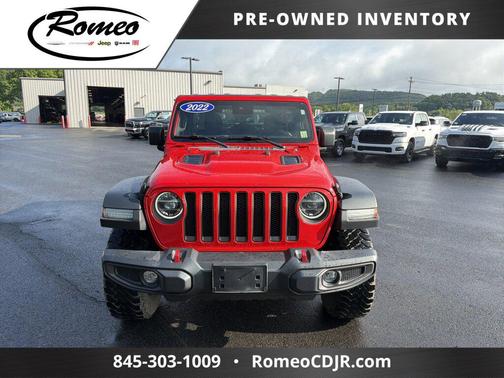 Firecracker Red Clearcoat 2022 Jeep Wrangler Unlimited Rubicon