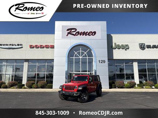 Firecracker Red Clearcoat 2022 Jeep Wrangler Unlimited Rubicon