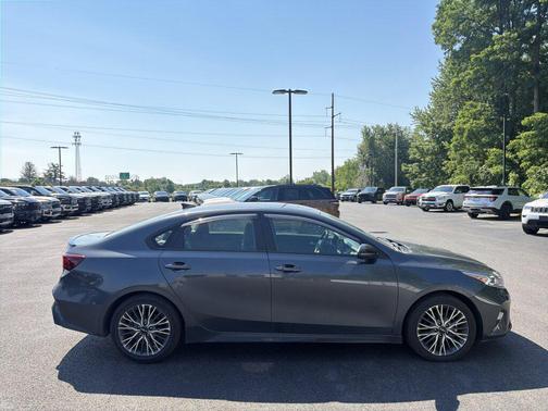 Gravity Gray 2023 Kia Forte GT-Line