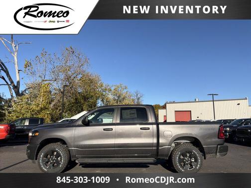 Granite Crystal Metallic Clearcoat 2026 RAM 1500 Warlock Crew Cab 4x4 5'7' Box