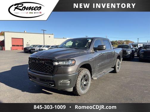 Granite Crystal Metallic Clearcoat 2026 RAM 1500 Warlock Crew Cab 4x4 5'7' Box