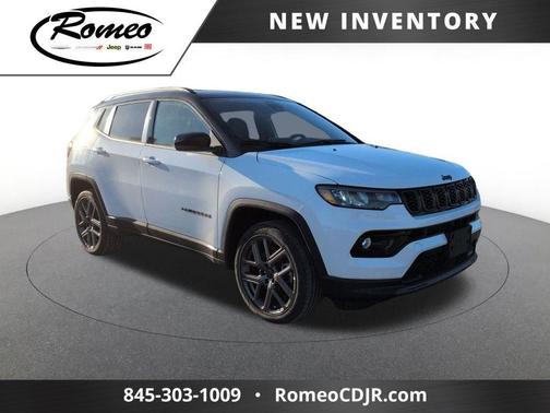 Bright White Clearcoat 2026 Jeep Compass Limited