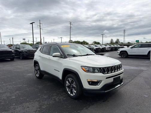 White Clearcoat 2020 Jeep Compass Limited