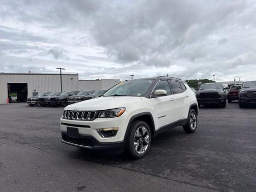 White Clearcoat 2020 Jeep Compass Limited