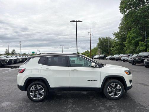 White Clearcoat 2020 Jeep Compass Limited