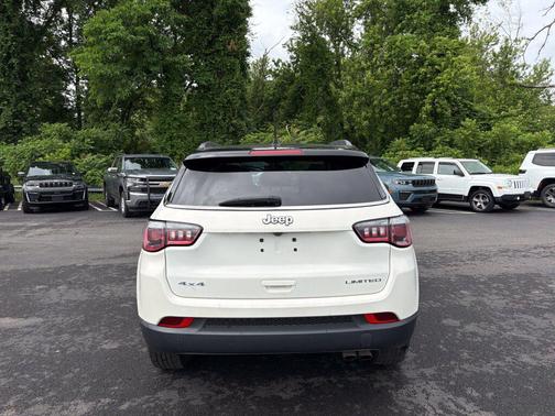 White Clearcoat 2020 Jeep Compass Limited
