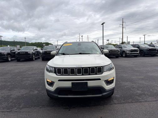 White Clearcoat 2020 Jeep Compass Limited