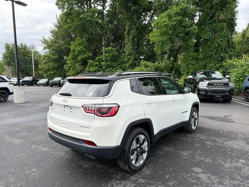 White Clearcoat 2020 Jeep Compass Limited