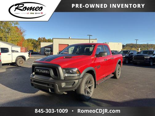 Flame Red Clearcoat 2021 RAM 1500 Classic SLT