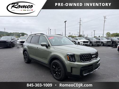 Jungle Green 2024 Kia Telluride SX X-Pro