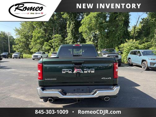 Serrano Green Metallic 2026 RAM 1500 Laramie
