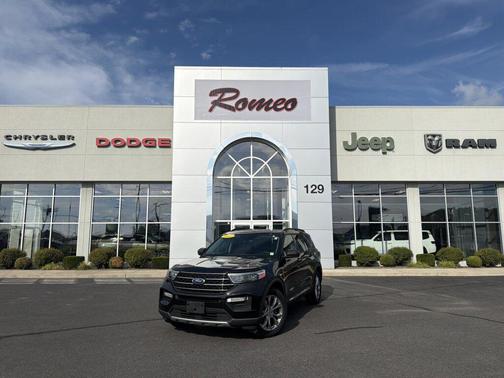 Agate Black Metallic 2021 Ford Explorer XLT
