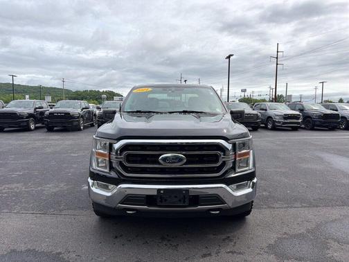 Agate Black Metallic 2021 Ford F-150 XLT