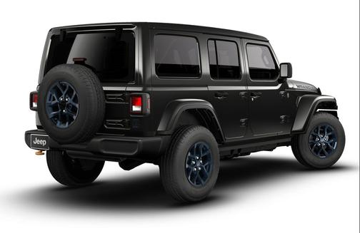 Black Clearcoat 2026 Jeep Wrangler 4-Door 85th Anniversary Edition