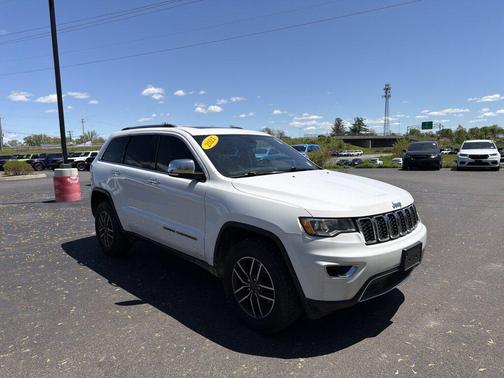 Bright White Clearcoat 2021 Jeep Grand Cherokee Limited