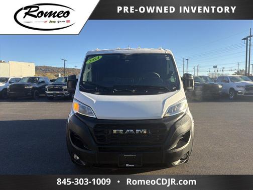 Bright White Clearcoat 2024 RAM ProMaster 1500 Low Roof