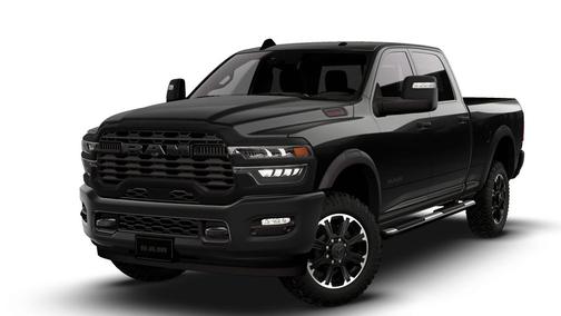 Diamond Black Crystal Pearlcoat 2026 RAM 2500 Warlock Crew Cab 4x4 6'4' Box