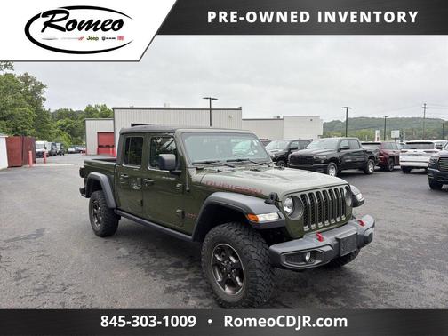 Sarge Green Clearcoat 2021 Jeep Gladiator Rubicon
