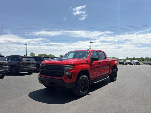 Red Hot 2024 Chevrolet Silverado 1500 Custom Trail Boss