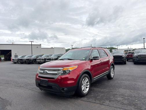 Ruby Red Metallic Tinted Clearcoat 2015 Ford Explorer XLT