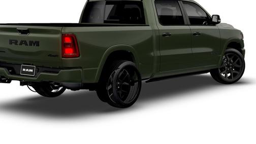 Serrano Green Metallic 2026 RAM 1500 Laramie