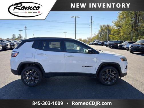 Bright White Clearcoat 2026 Jeep Compass Limited