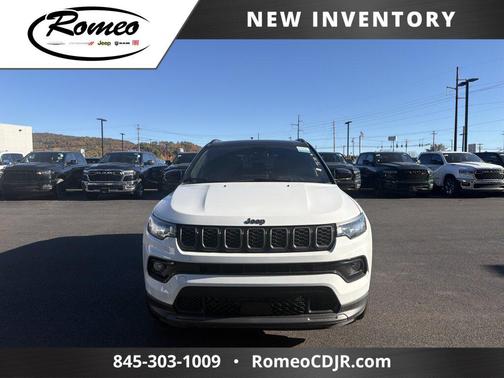 Bright White Clearcoat 2026 Jeep Compass Limited
