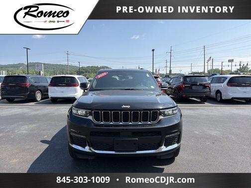 Diamond Black Crystal Pearlcoat 2025 Jeep Grand Cherokee L Limited