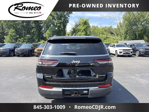 Diamond Black Crystal Pearlcoat 2025 Jeep Grand Cherokee L Limited