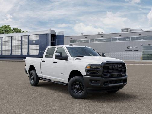 Bright White Clearcoat 2026 RAM 2500 Warlock Crew Cab 4x4 6'4' Box