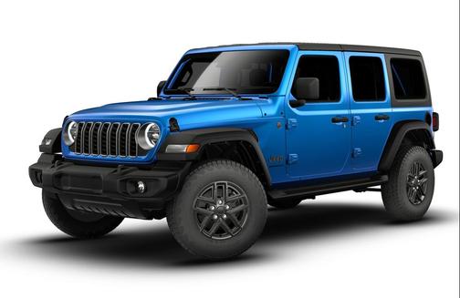 Hydro Blue Pearlcoat 2026 Jeep Wrangler Sport S