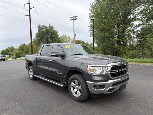Granite Crystal Metallic Clearcoat 2019 RAM 1500 Big Horn