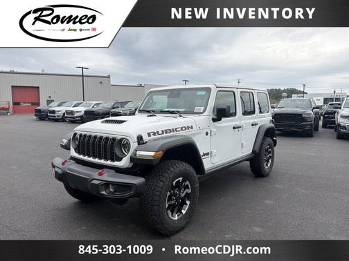 Bright White Clearcoat 2026 Jeep Wrangler Rubicon