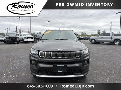 Granite Crystal Metallic Clearcoat 2022 Jeep Compass Limited
