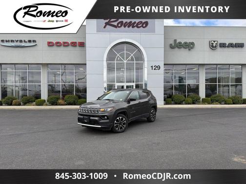 Granite Crystal Metallic Clearcoat 2022 Jeep Compass Limited