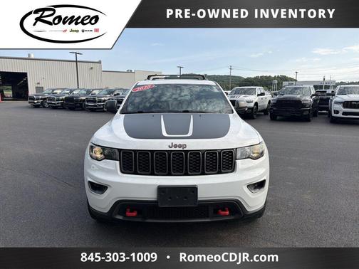 Bright White Clearcoat 2020 Jeep Grand Cherokee Trailhawk
