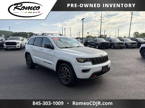 Bright White Clearcoat 2020 Jeep Grand Cherokee Trailhawk