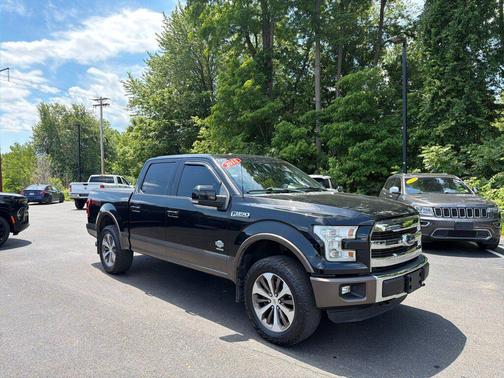 Tuxedo Black Metallic 2015 Ford F-150 King Ranch
