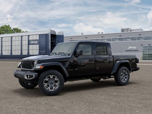 Black Clearcoat 2026 Jeep Gladiator Sahara 4x4