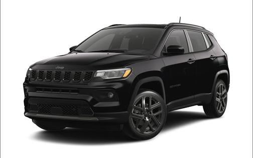 Diamond Black Crystal Pearl-Coat Exterior Paint 2026 Jeep Compass Limited