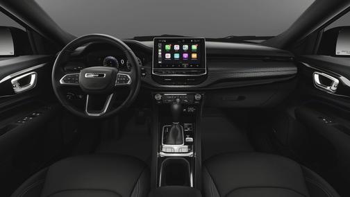 Diamond Black Crystal Pearl-Coat Exterior Paint 2026 Jeep Compass Limited