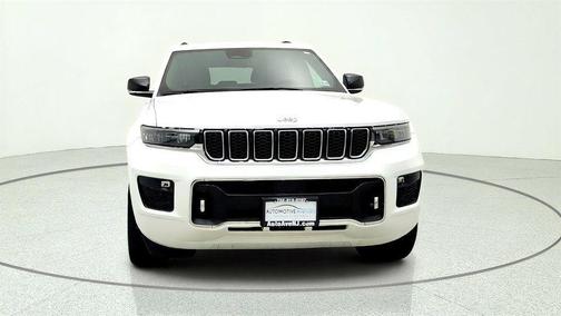 Bright White Clearcoat 2022 Jeep Grand Cherokee Overland