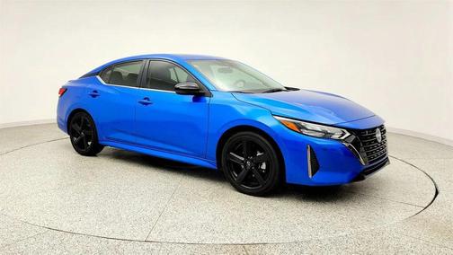 Electric Blue Metallic 2024 Nissan Sentra SR
