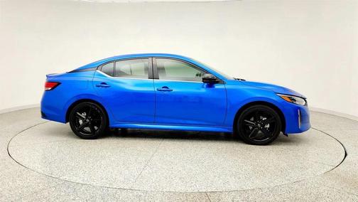 Electric Blue Metallic 2024 Nissan Sentra SR
