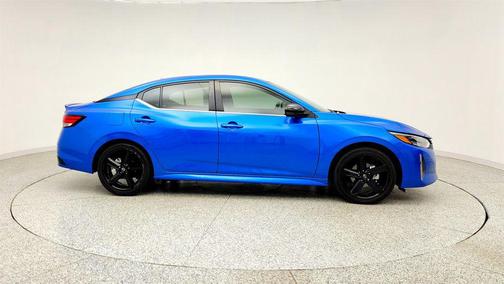Electric Blue Metallic 2024 Nissan Sentra SR