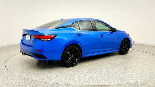 Electric Blue Metallic 2024 Nissan Sentra SR