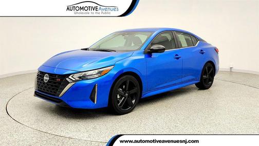 Electric Blue Metallic 2024 Nissan Sentra SR