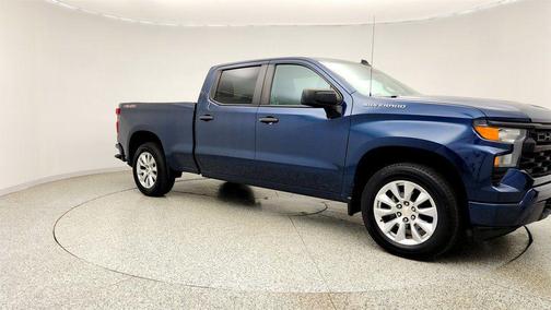 Northsky Blue Metallic 2022 Chevrolet Silverado 1500 Custom