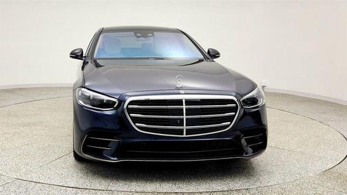 Nautical Blue Metallic 2024 Mercedes-Benz S-Class S 580e 4MATIC