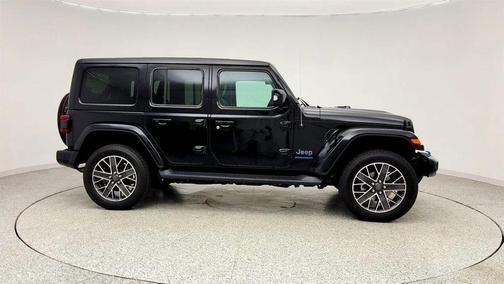 Black Clearcoat 2023 Jeep Wrangler 4xe Sahara High Altitude